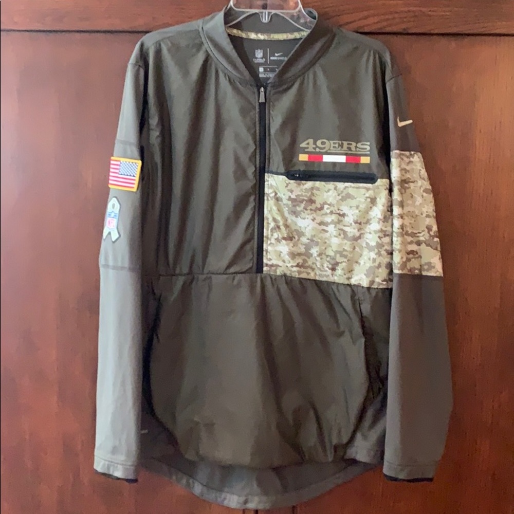 49ers Salute to Service Pullover